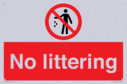 no-littering~